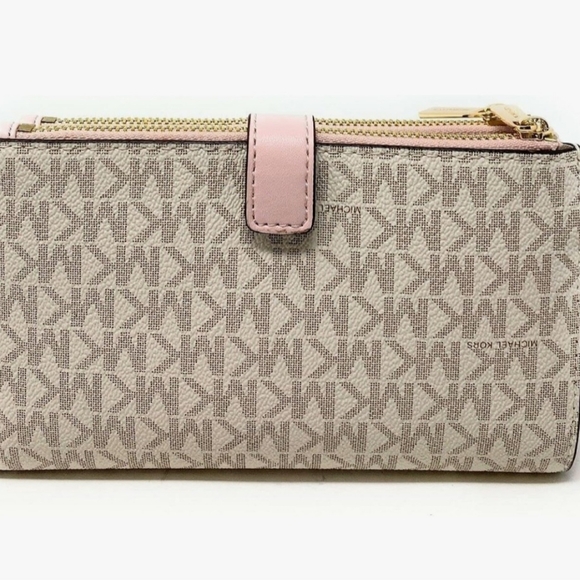 Michael Kors Authentic Jet Set Double Wristlet - Picture 3 of 6